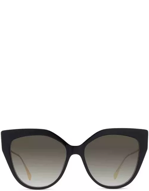 Fendi Eyewear Butterfly Frame Sunglasse