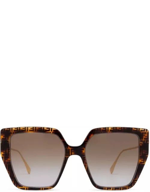 Fendi Eyewear Fe40012u Brown Sunglasse