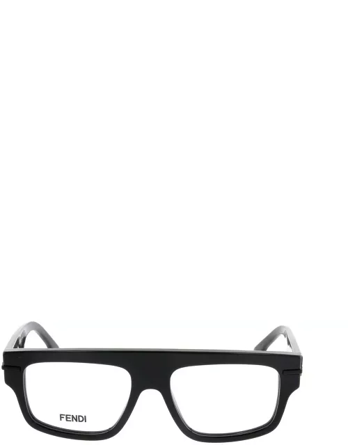 Fendi Eyewear Rectangular-frame Glasse