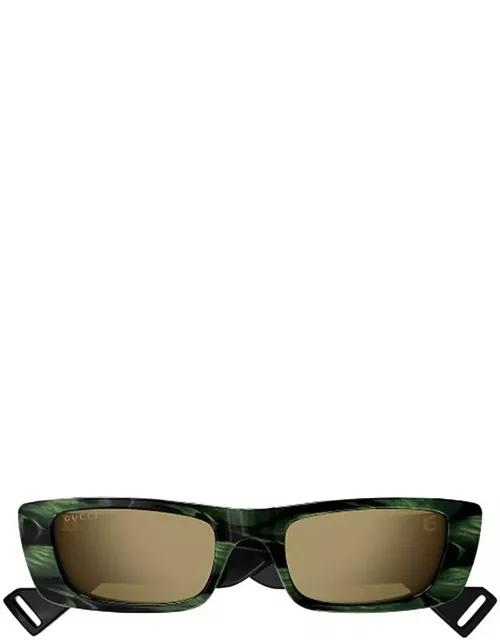 Gucci Eyewear Rectangular Frame Sunglasse