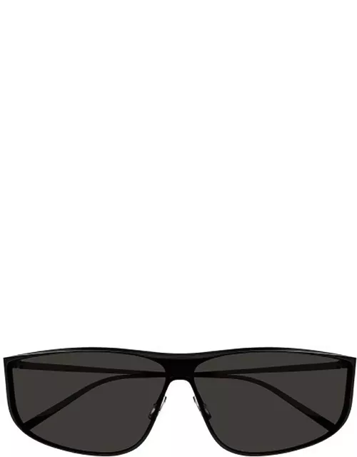 Saint Laurent Eyewear Sl 605 Luna Rectangular Frame Sunglasse