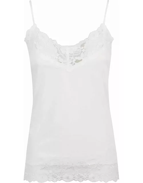 Allude Laced Tank Top