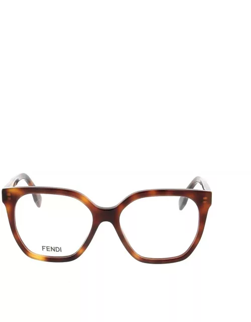 Fendi Eyewear Square Frame Glasse