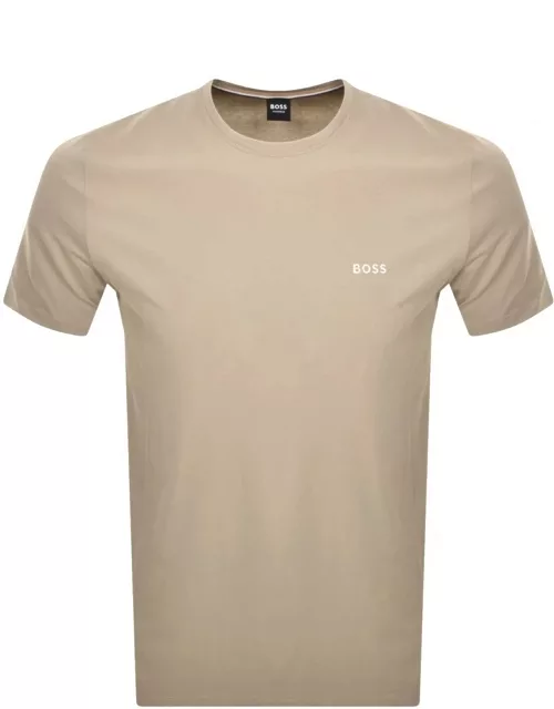 BOSS Bodywear Mix And Match T Shirt Beige