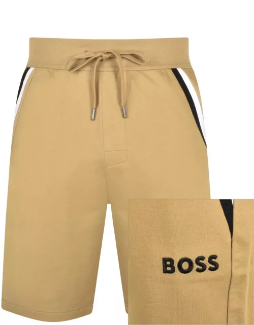 BOSS Bodywear Iconic Shorts Beige