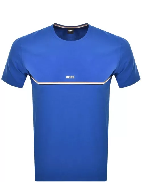 BOSS Bodywear Unique T Shirt Blue