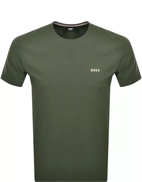 BOSS Bodywear Mix And Match T Shirt Green