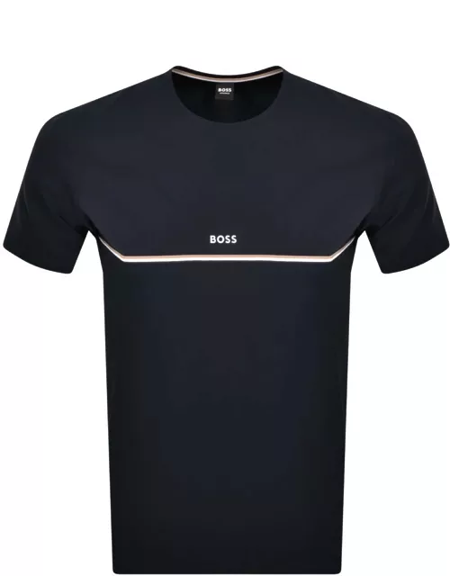 BOSS Bodywear Unique T Shirt Navy