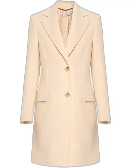 Iconic Structured Wool Overcoat