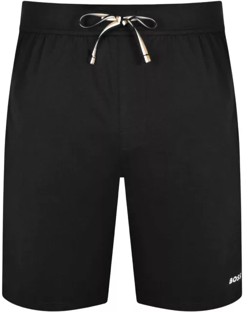 BOSS Bodywear Unique Jersey Shorts Black