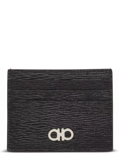 Ferragamo Two-tone Leather Card Holder