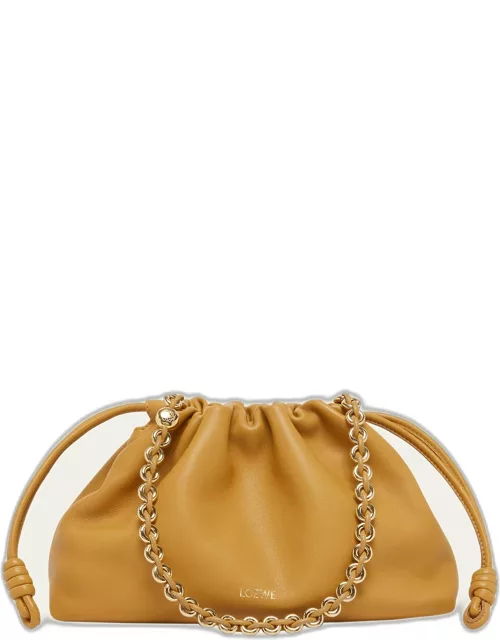 Flamenco Bag in Napa Leather with Detachable Chain