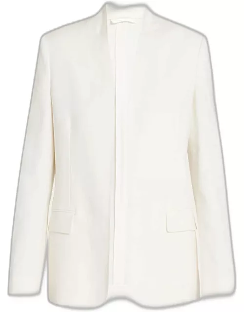 Harvy Open-Front Linen Jacket