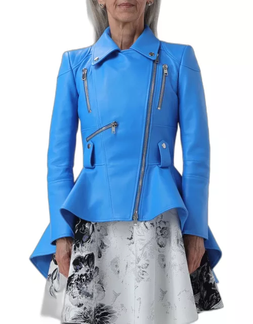 Jacket ALEXANDER MCQUEEN Woman colour Blue