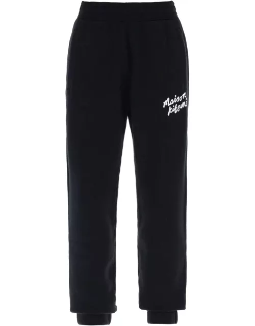 MAISON KITSUNE "sporty pants with handwriting