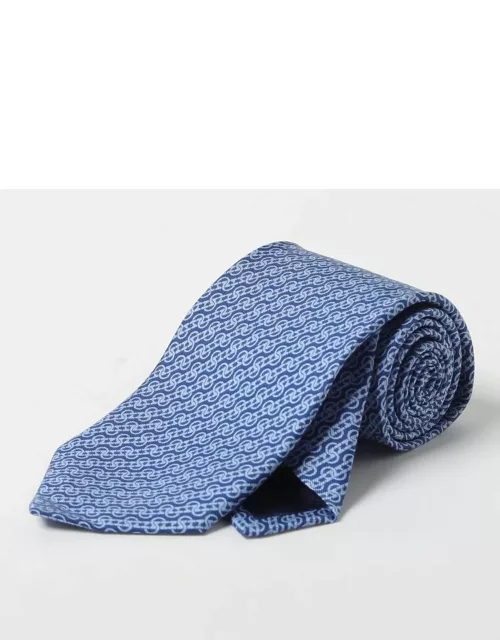 Tie FERRAGAMO Men colour Blue