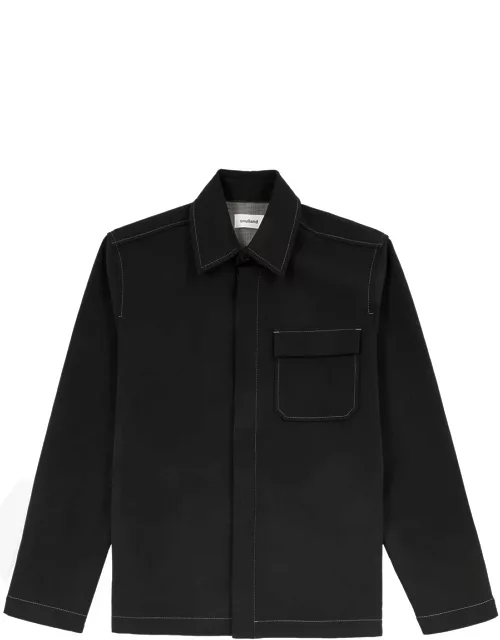 Soulland Rory Stretch-wool Jacket - Black