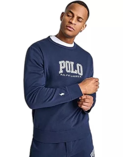 Men's Polo Ralph Lauren RL Fleece Logo Crewneck Sweatshirt