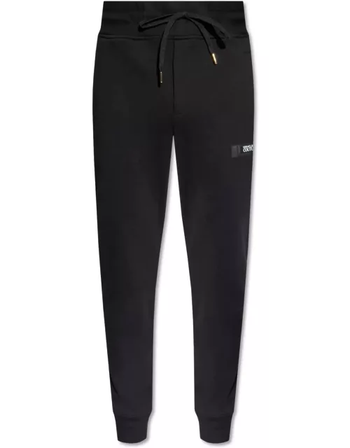 Versace Jeans Couture Sweatpants With Logo Patch