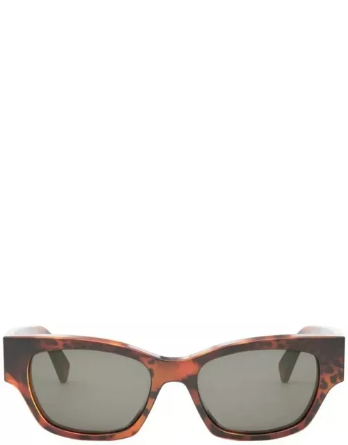 Celine Rectangular Frame Sunglasse