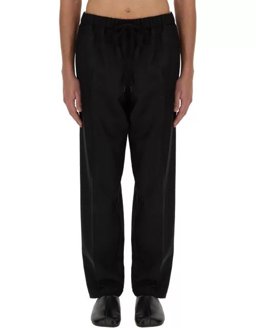 mm6 maison margiela pants with tapered leg