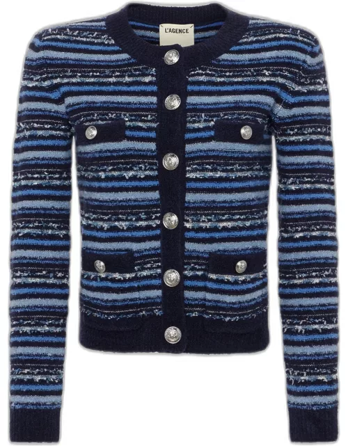 Woodson Stripe Knit Jacket
