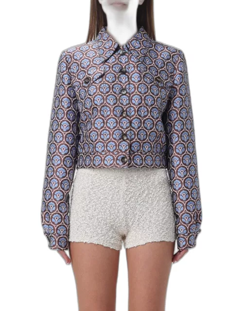 Jacket ETRO Woman colour Gnawed Blue