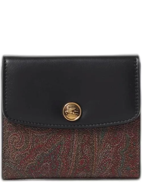 Wallet ETRO Woman colour Black