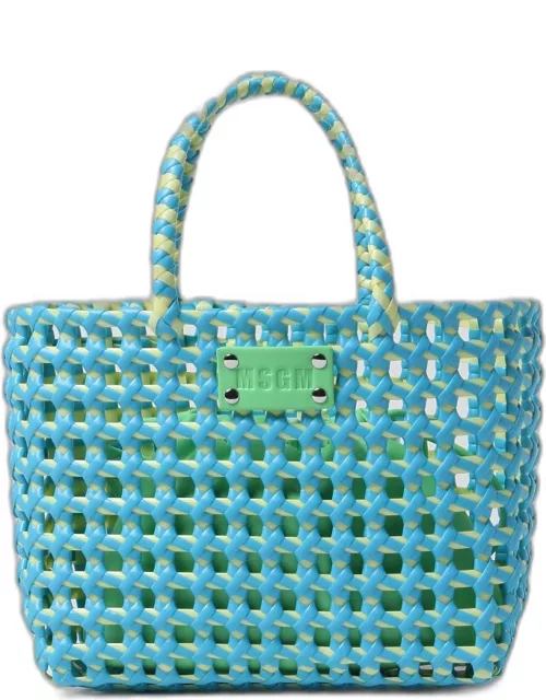 Tote Bags MSGM Woman color Blue