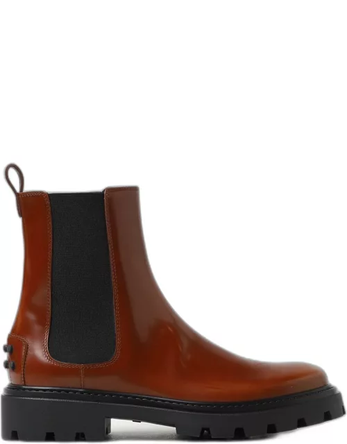 Flat Ankle Boots TOD'S Woman colour Leather