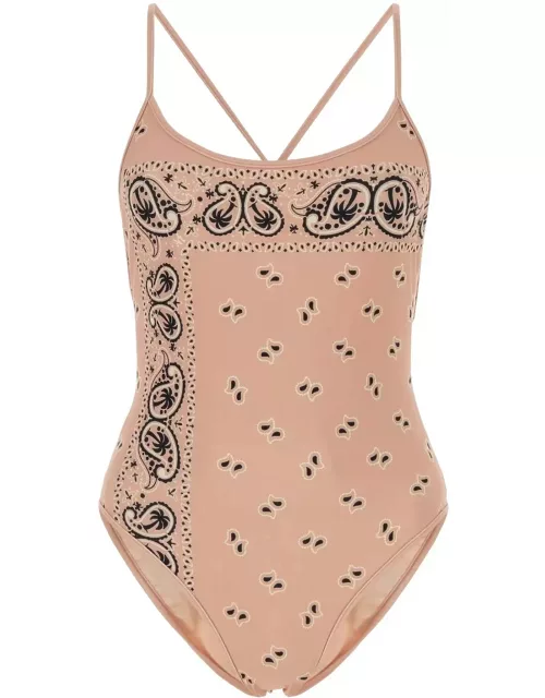 Palm Angels Printed Stretch Polyester Swimsuit