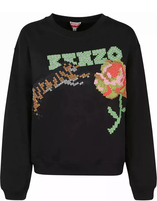 Kenzo Pixel Regular Sweatshirt
