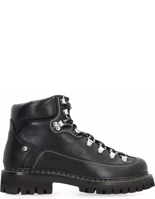 Dsquared2 Canadian Lace-up Leather Ankle Boot