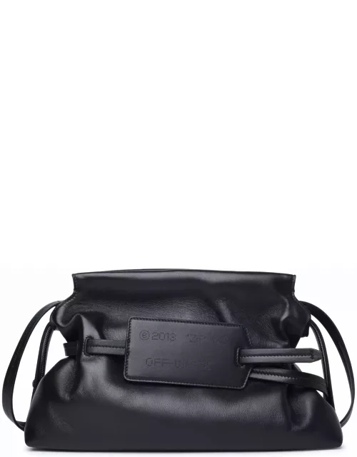 Off-White Black Calf Leather Bag