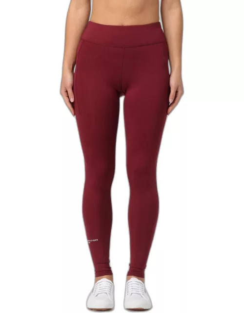 Trousers TOMMY HILFIGER Woman colour Burgundy