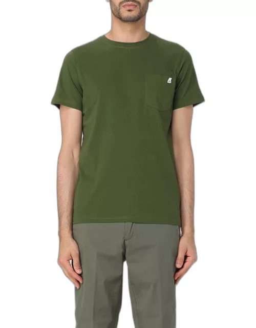 T-Shirt K-WAY Men colour Grass Green