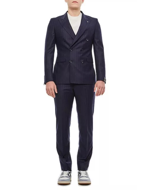 Tagliatore Double-breasted Two-piece Suit Set