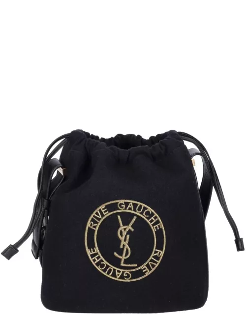 Saint Laurent Small Bucket Bag "Rive Gauche"