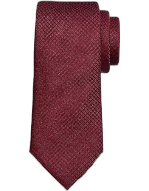 Men's Tonal Jacquard Silk Tie