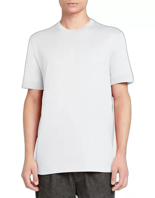 Men's Outline Logo Crewneck T-Shirt