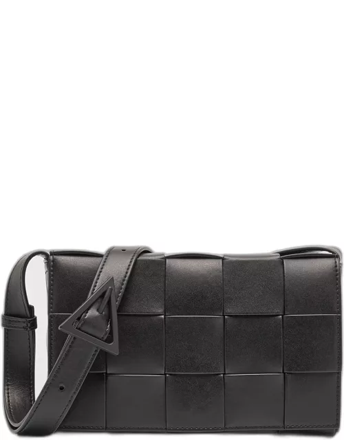 Men's Medium Cassette Urban Leather Crossbody Bag