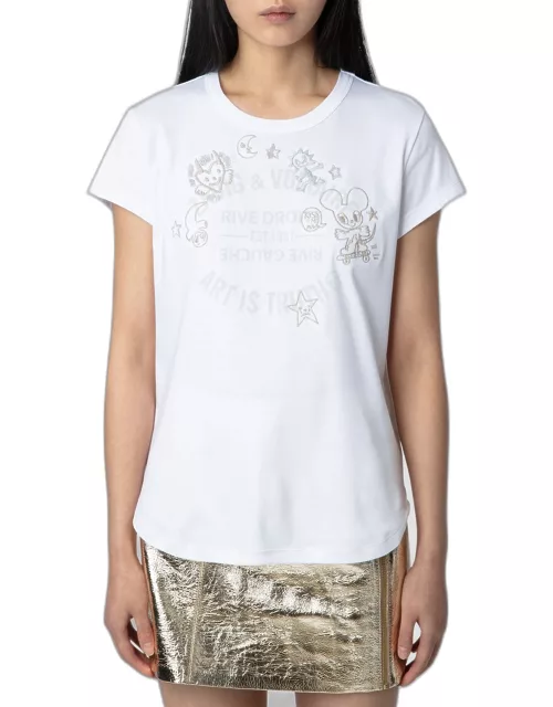 Woop Icon Embroidered Short-Sleeve T-Shirt