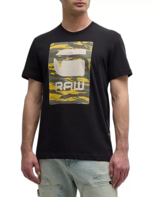 Men's Camo Box Graphic T-Shirt