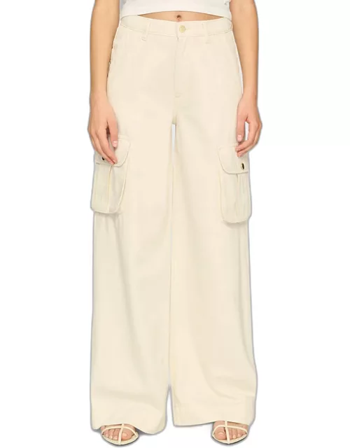 Zoie Wide-Leg Relaxed Cargo Pant