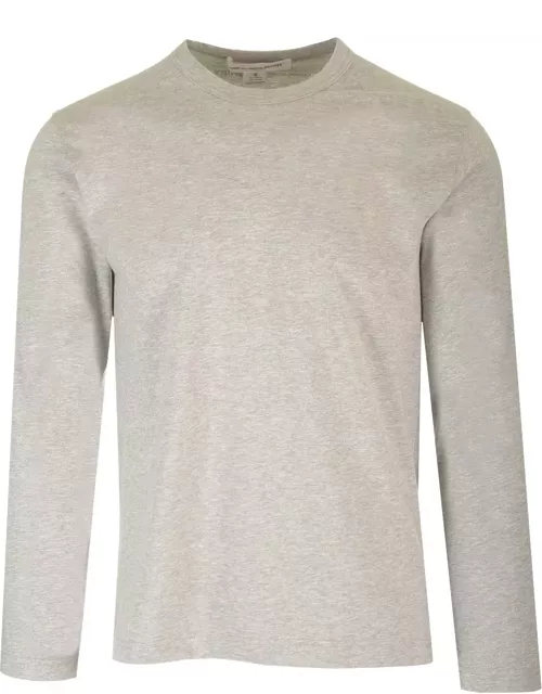 Comme des Garçons Shirt Grey Cotton Sweater