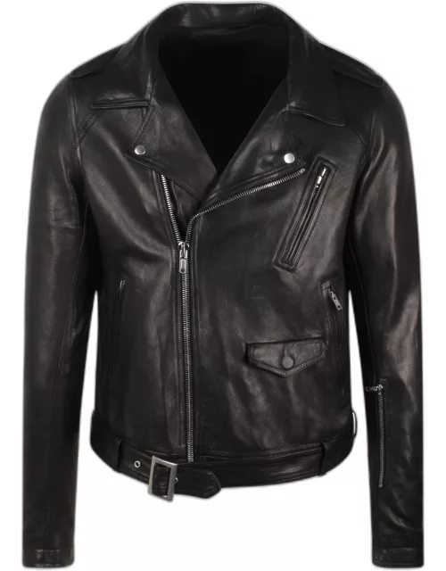 Rick Owens Lukes Stooges Leather Jacket