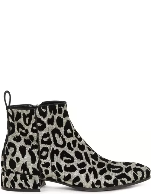 Dolce & Gabbana Leopard Ankle Boot
