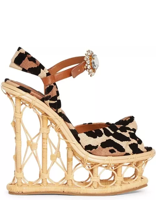 Dolce & Gabbana Wedge Sandal