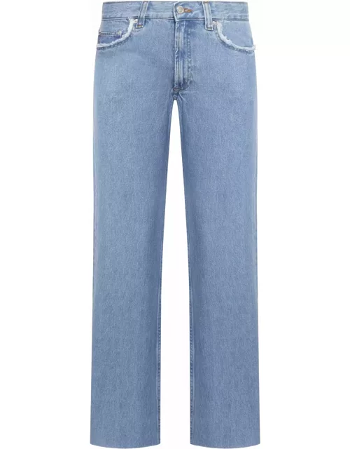 A.P.C. Relaxed Raw Edge Jean