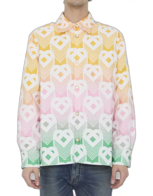 Casablanca Gradient Heart Shirt